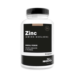 Zinc aminoquelado NHCO 84 cápsulas