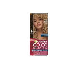 Garnier Color Sensation Blond Lumineux, coloration sans décoloration pour cheveux foncés, blond caramel, 5 unités