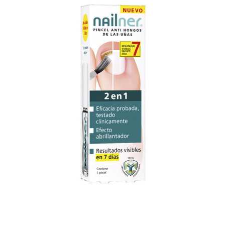 NAILNER PINCEL 2 EN 1 pincel antihongos de las uñas 5 ml by NAILNER for Unisex