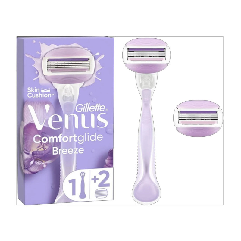 Gillette Venus Breeze Cuchilla 3un Recambios 2u