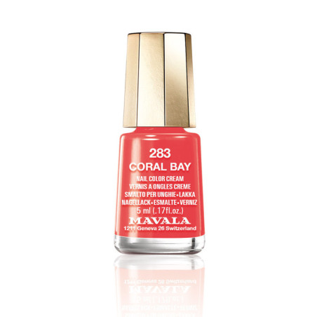 NAIL COLOR 283 coral bay by MAVALA for Unisex