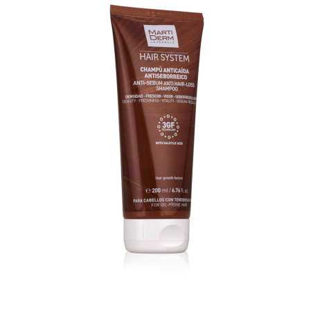 HAIR SYSTEM champú anticaída antiseborreico 200 ml by MARTIDERM for Unisex