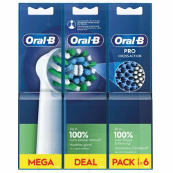 Oral-B Pro Cross Action Ersatzpackung, 6 Stück