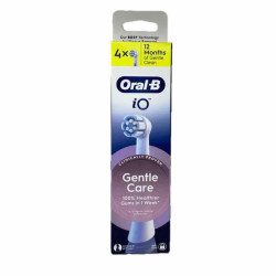 Testine di ricambio Oral-B iO Gentle Care White, confezione da 4