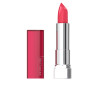 COLOR SENSATIONAL satin lipstick 233 pink pose by MAYBELLINE for Unisex