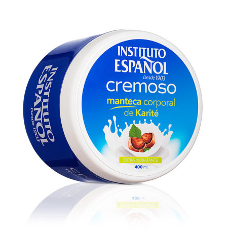 MANTECA DE KARITÉ cremoso manteca corporal 400 ml by INSTITUTO ESPAÑOL for Unisex