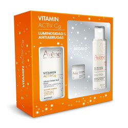 VITAMIN ACTIV CG SÉRUM + MICELAR + CREMA ESTUCHE 3 pz by AVÈNE for Unisex
