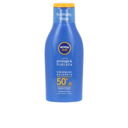 SUN PROTEGE&HIDRATA leche SPF50+ 100 ml by NIVEA for Unisex