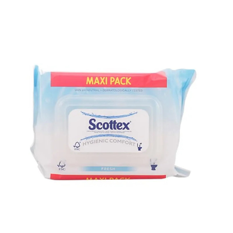 Scottex Original Nass-Toilettenpapier, 74 Stück