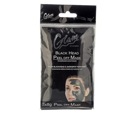 Glam Of Sweden Maske zum Abziehen von Mitessern, 3 x 8 g