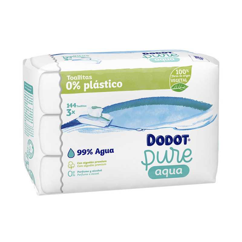 DODOT PURE CUIDADO TOTAL 99% agua toallitas húmedas 144 u by DODOT for Unisex DODOT PURE CUIDADO TOTAL 99% agua toallitas húmedas 144 u by DODOT for Unisex