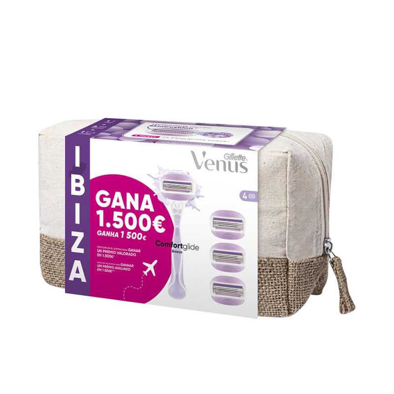 VENUS BREEZE NECESER IBIZA máquina + 4 recambios by GILLETTE for Woman VENUS BREEZE NECESER IBIZA máquina + 4 recambios by GILLETTE for Woman