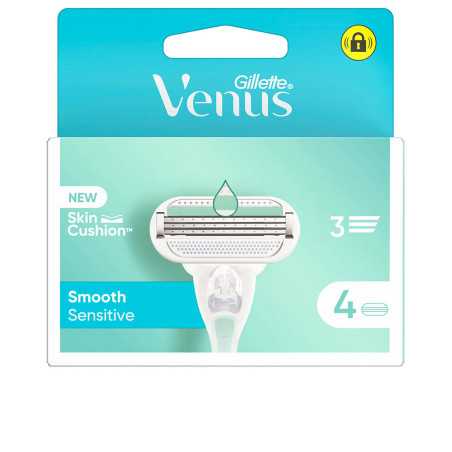 VENUS SMOOTH SENSITIVE cargador 4 recambios by GILLETTE for Woman