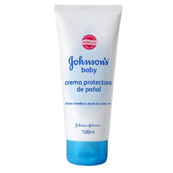 Crema protectora para pañales Johnson's Baby 100 ml