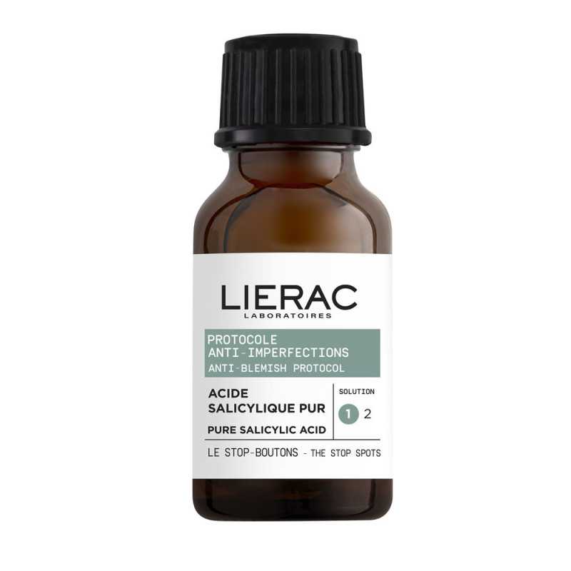 PROTOCOLO ANTI IMPERFECCIONES stop granos ácido salicílico puro 15 ml by LIERAC for Unisex PROTOCOLO ANTI IMPERFECCIONES stop granos ácido salicílico puro 15 ml by LIERAC for Unisex