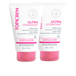 UH crema de manos ultra hidratante pack 2 x 50 ml by TOPICREM for Unisex