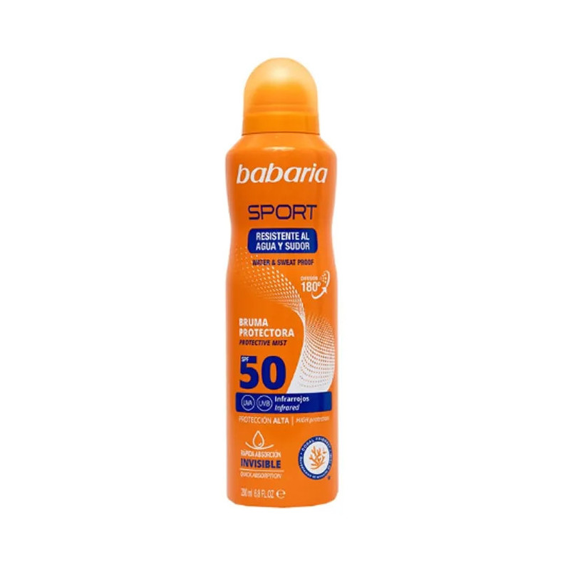 Babaria Sport Spray Protetor FPS 50 200ml