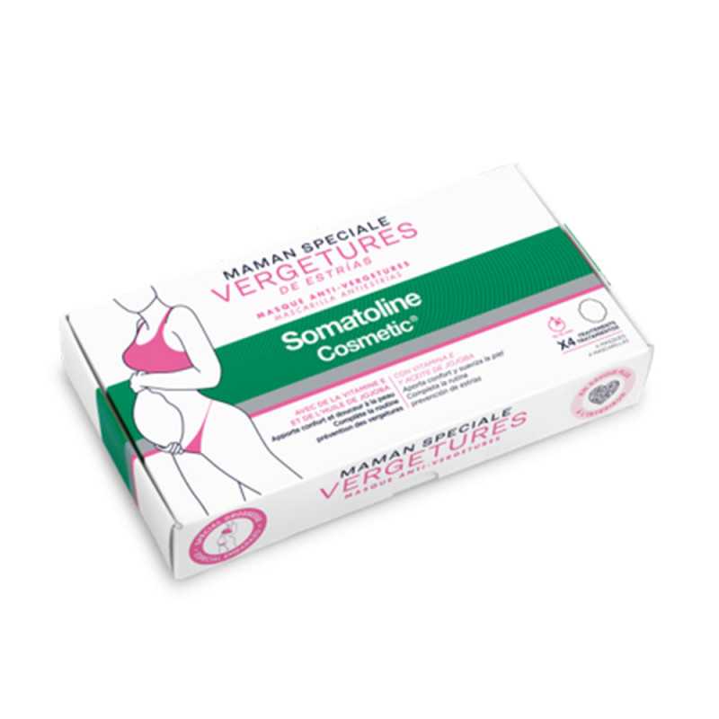 ANTIESTRÍAS mascarilla embarazo 4 u by SOMATOLINE COSMETIC for Woman ANTIESTRÍAS mascarilla embarazo 4 u by SOMATOLINE COSMETIC for Woman
