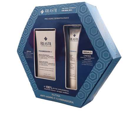 PROGRESSION (+) RUTINA ANTIARRUGAS Y ILUMINADORA ESTUCHE 2 pz by RILASTIL for Woman