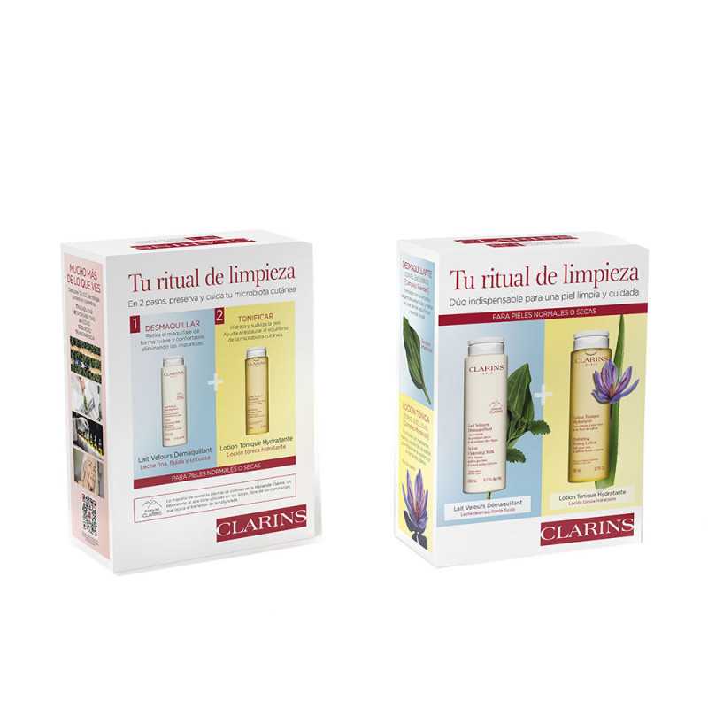 LECHE DESMAQUILLANTE ESTUCHE 2 pz by CLARINS for Woman LECHE DESMAQUILLANTE ESTUCHE 2 pz by CLARINS for Woman