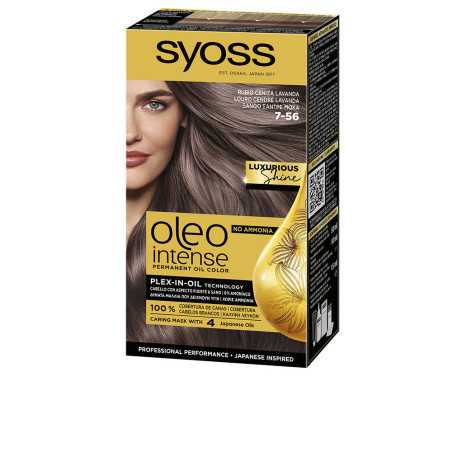 OLEO INTENSE tinte sin amoniaco 7 56 rubio ceniza lavanda 5 u by SYOSS for Woman