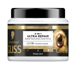 GLISS ULTIMATE REPAIR mascarilla 400 ml by SCHWARZKOPF MASS MARKET for Unisex