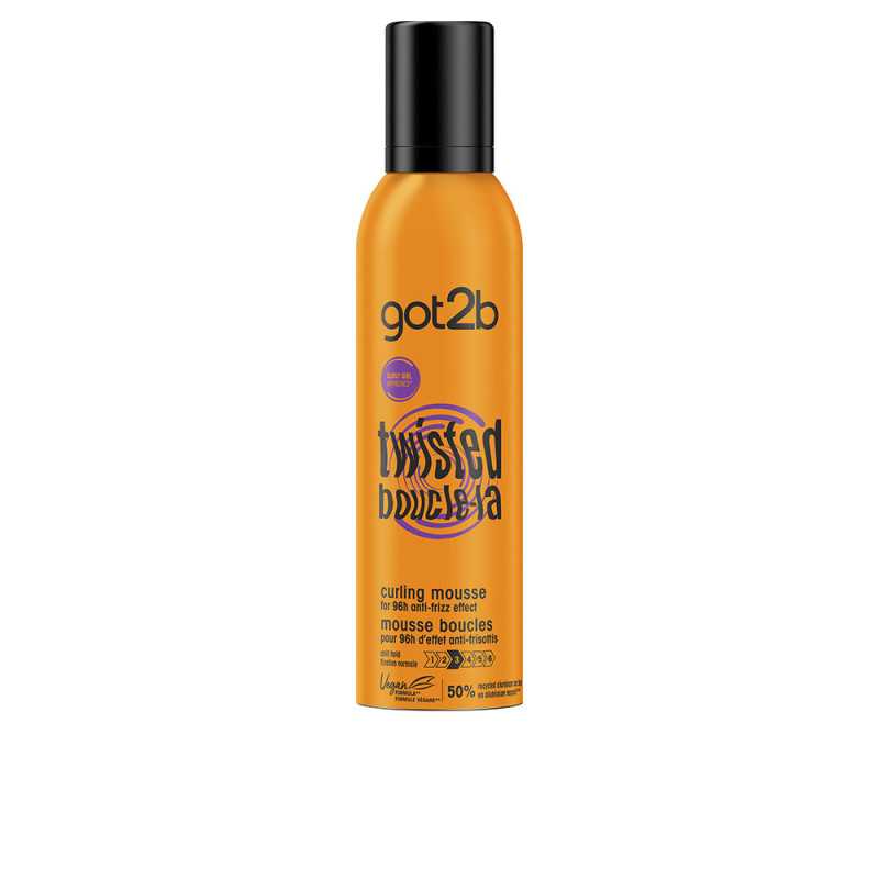 GOT2B TWISTED espuma rizos perfectos 250 ml by SCHWARZKOPF MASS MARKET for Unisex GOT2B TWISTED espuma rizos perfectos 250 ml by SCHWARZKOPF MASS MARKET for Unisex