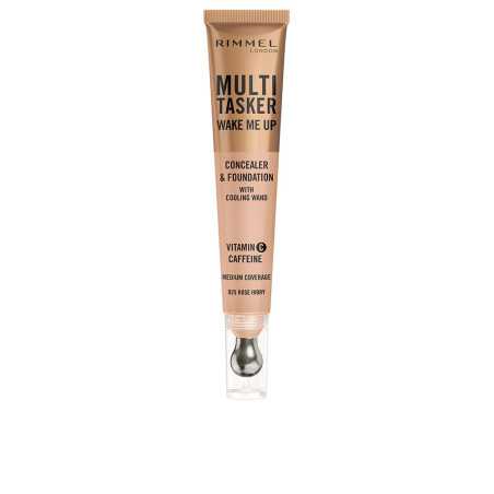 MULTITASKER WAKE ME UP corrector y base de maquillaje Rose Ivory 20 ml by RIMMEL LONDON for Unisex