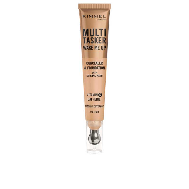 MULTITASKER WAKE ME UP corrector y base de maquillaje Light 20 ml by RIMMEL LONDON for Unisex MULTITASKER WAKE ME UP corrector y base de maquillaje Light 20 ml by RIMMEL LONDON for Unisex