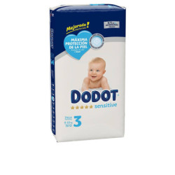 DODOT SENSITIVE talla 3 pañales 6-10 kg 56 u by DODOT for Unisex