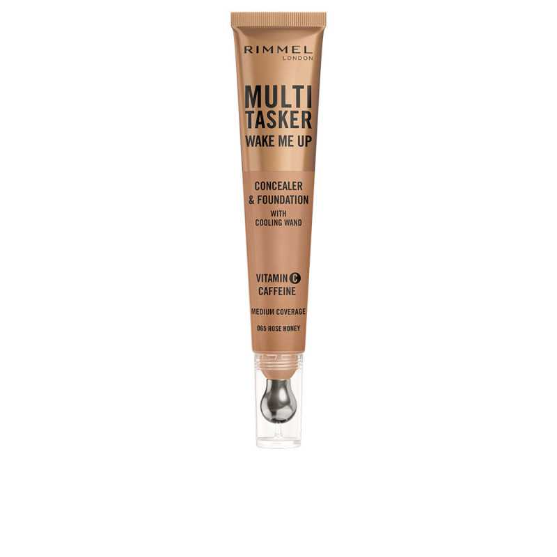 MULTITASKER WAKE ME UP corrector y base de maquillaje Rose Honey 20 ml by RIMMEL LONDON for Unisex MULTITASKER WAKE ME UP corrector y base de maquillaje Rose Honey 20 ml by RIMMEL LONDON for Unisex