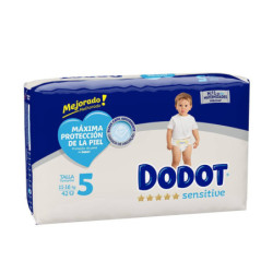 DODOT SENSITIVE talla 5 pañales 11-16 kg 42 u by DODOT for Unisex