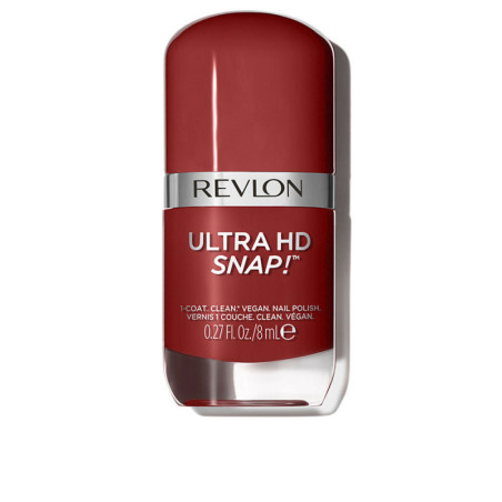 ULTRA HD SNAP nail polish 014 red and real 8 ml by REVLON MASS MARKET for Unisex
