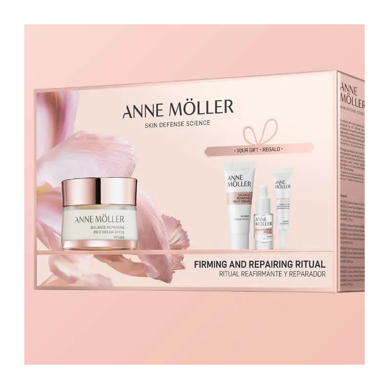 Anne Möller Rosage Creme Rico de Dia 50ml Conjunto 4 Peças