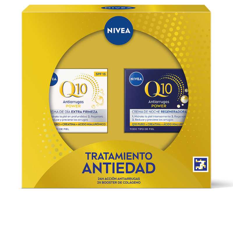 Q10 TRATAMIENTO ANTIEDAD ESTUCHE 2 pz by NIVEA for Unisex Q10 TRATAMIENTO ANTIEDAD ESTUCHE 2 pz by NIVEA for Unisex