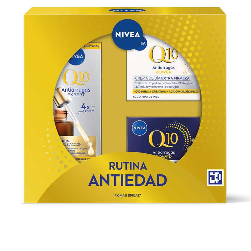 Q10 RUTINA ANTIEDAD ESTUCHE 3 pz by NIVEA for Woman Q10 RUTINA ANTIEDAD ESTUCHE 3 pz by NIVEA for Woman