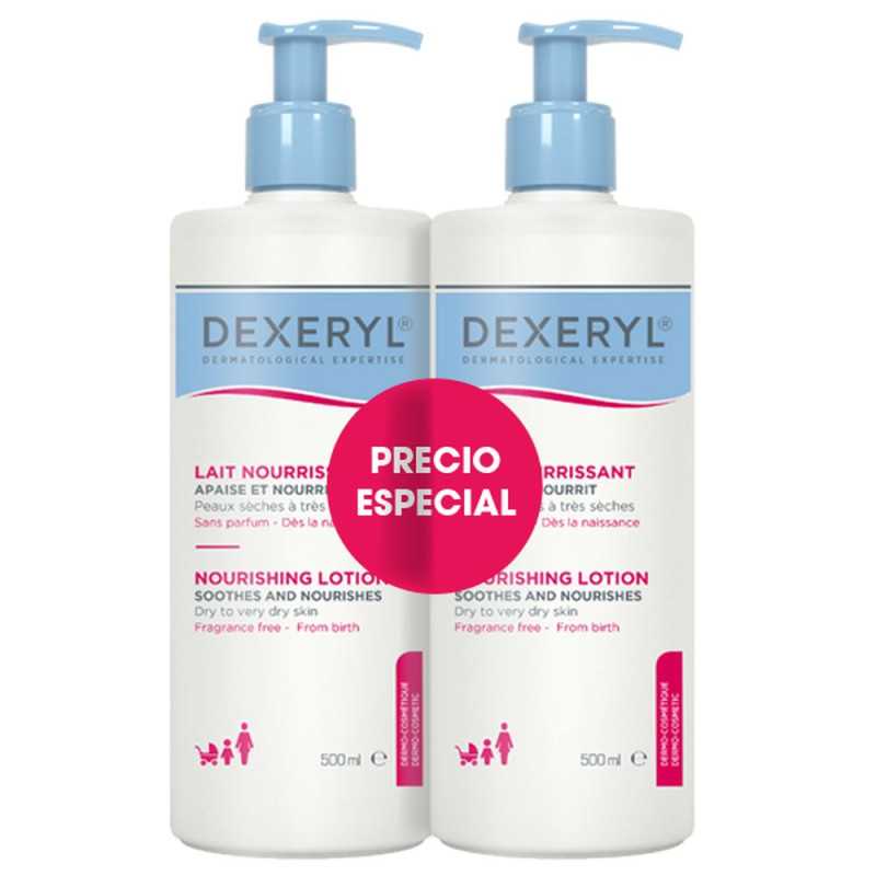 LOCIÓN NUTRITIVA pack 2 x 500 ml by DEXERYL for Unisex LOCIÓN NUTRITIVA pack 2 x 500 ml by DEXERYL for Unisex