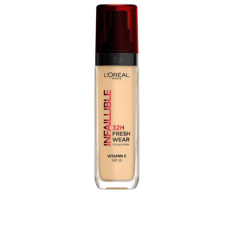 INFAILLIBLE 32h maquillaje fresh wear SPF25 130 beige peau 30 ml by L OREAL PARIS for Unisex