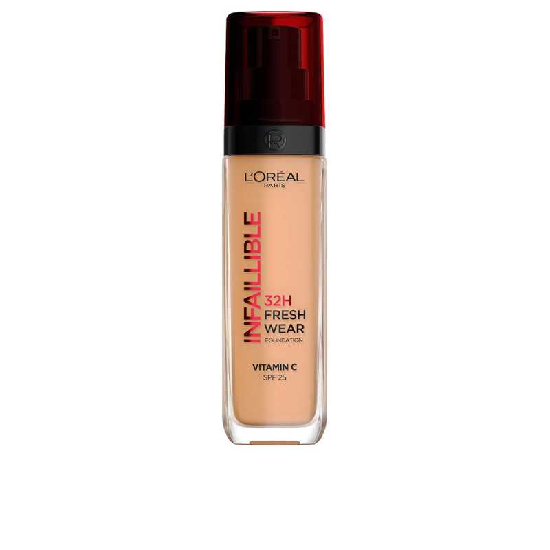 INFAILLIBLE 32h maquillaje fresh wear SPF25 260 soleil dore 30 ml by L OREAL PARIS for Unisex INFAILLIBLE 32h maquillaje fresh wear SPF25 260 soleil dore 30 ml by L OREAL PARIS for Unisex
