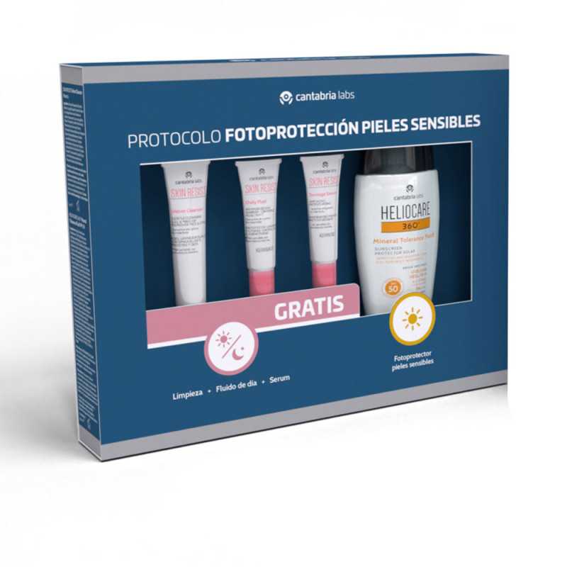 HELIOCARE 360° FOTOPROTECCIÓN PIELES SENSIBLES ESTUCHE 4 pz by HELIOCARE for Unisex HELIOCARE 360° FOTOPROTECCIÓN PIELES SENSIBLES ESTUCHE 4 pz by HELIOCARE for Unisex