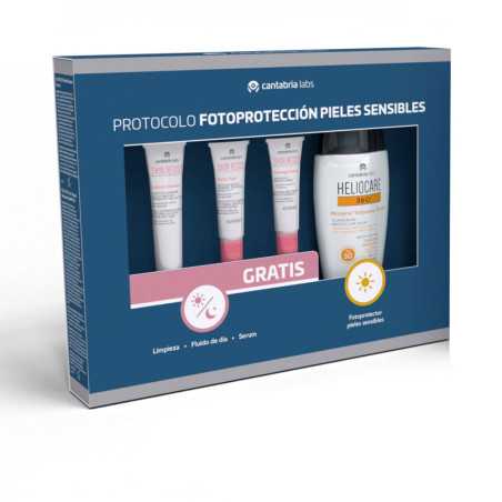 HELIOCARE 360° FOTOPROTECCIÓN PIELES SENSIBLES ESTUCHE 4 pz by HELIOCARE for Unisex