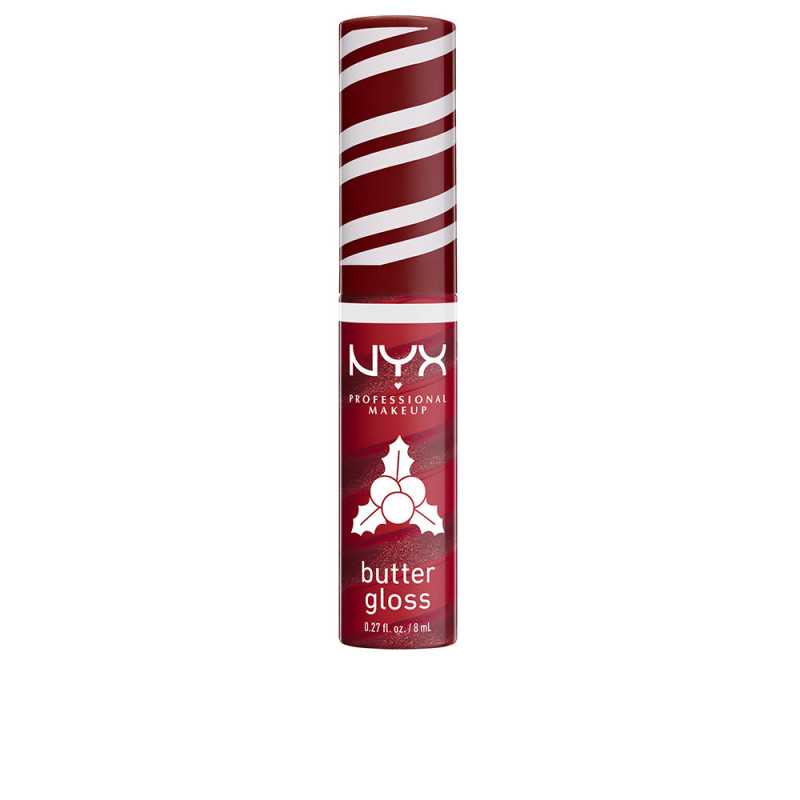 BUTTER GLOSS SWIRL 04 Holly Berry Swirl 8 ml by NYX PROFESSIONAL MAKE UP for Unisex BUTTER GLOSS SWIRL 04 Holly Berry Swirl 8 ml by NYX PROFESSIONAL MAKE UP for Unisex
