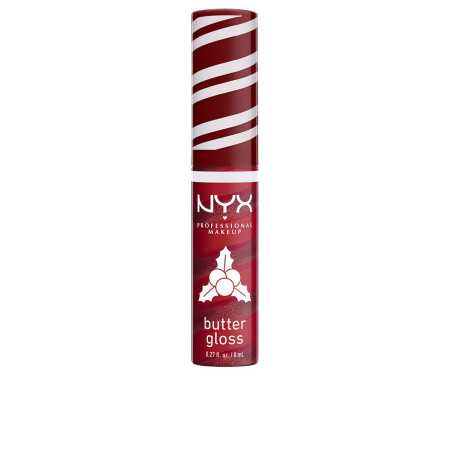 BUTTER GLOSS SWIRL 04 Holly Berry Swirl 8 ml by NYX PROFESSIONAL MAKE UP for Unisex