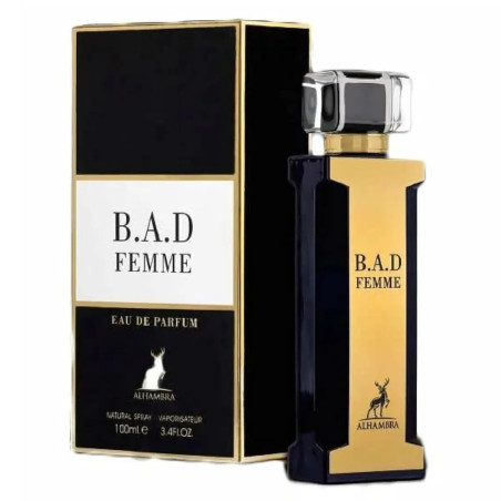 Lattafa BAD Eau de Parfum Feminino 100ml Spray