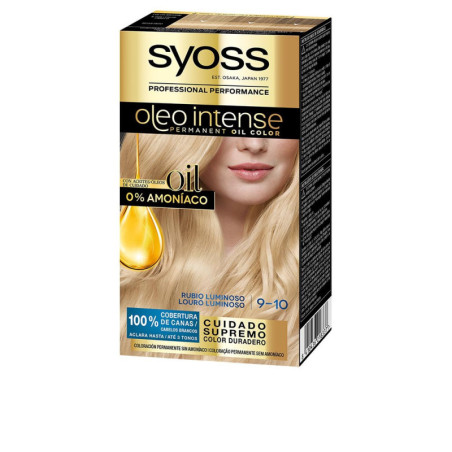 OLEO INTENSE tinte sin amoniaco 910 rubio luminoso 5 pz by SYOSS for Woman