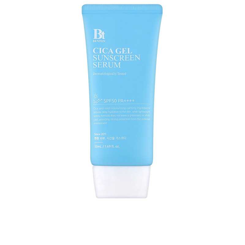 CICA GEL sunscreen serum 50 ml by BENTON for Unisex CICA GEL sunscreen serum 50 ml by BENTON for Unisex