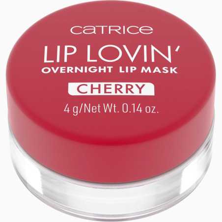 LIP LOVIN mascarilla de labios nocturna 020 Cherry Pop 4 gr by CATRICE for Unisex