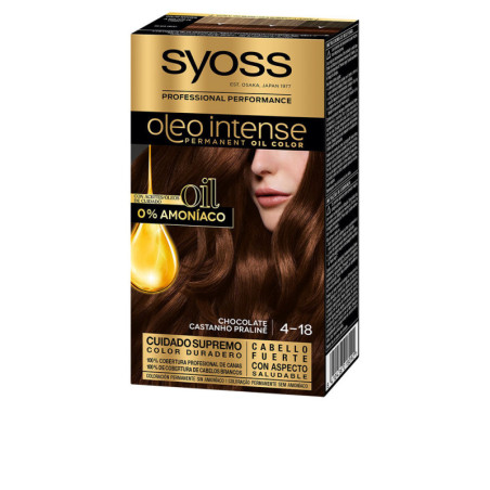 OLEO INTENSE tinte sin amoniaco 418 chocolate 5 pz by SYOSS for Woman