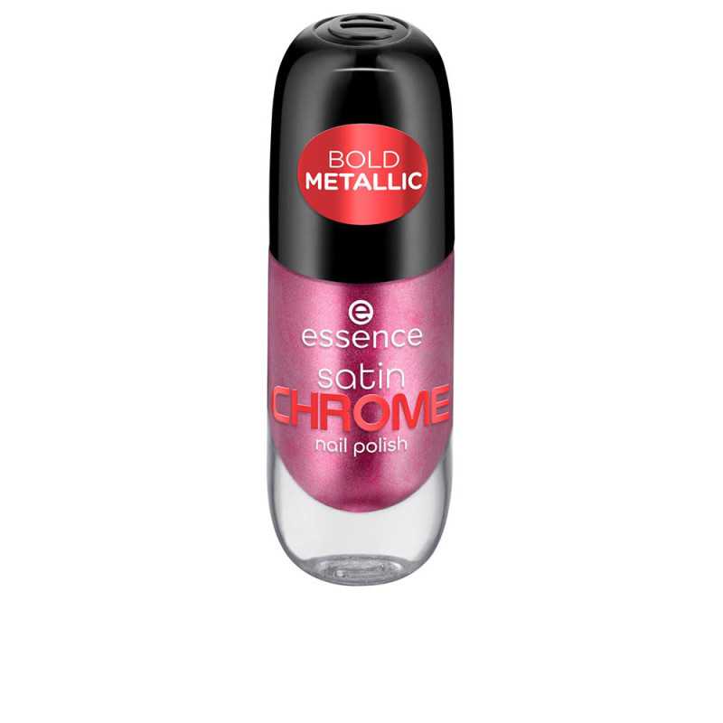 SATIN CHROME esmalte de unas 03 Meta Maroon 8 ml by ESSENCE for Unisex SATIN CHROME esmalte de unas 03 Meta Maroon 8 ml by ESSENCE for Unisex
