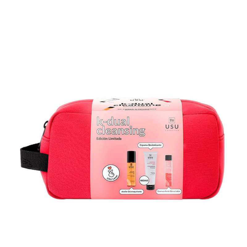 K-DUAL CLEANSING ESTUCHE 4 pz by USU COSMETICS for Woman K-DUAL CLEANSING ESTUCHE 4 pz by USU COSMETICS for Woman